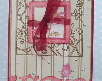 booklet card for the 50th birthday