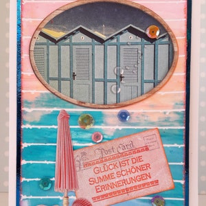 Carte de voeux « Beach life »