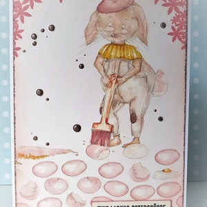 Osterkarte "Eine Ladung Ostergrüße"