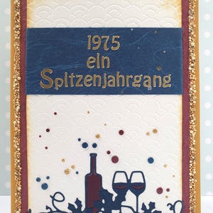Geburtstagskarte "Jahrgang 1975"