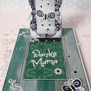Tarjeta de sorteo "Gracias mamá"