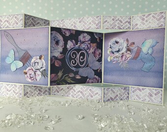 30th birthday folding card