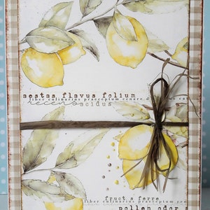 Wenskaart "Lemontree"