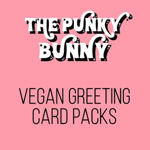 Paquetes de tarjetas de felicitación veganas: paquetes de paquetes Mix & Match imagen 1