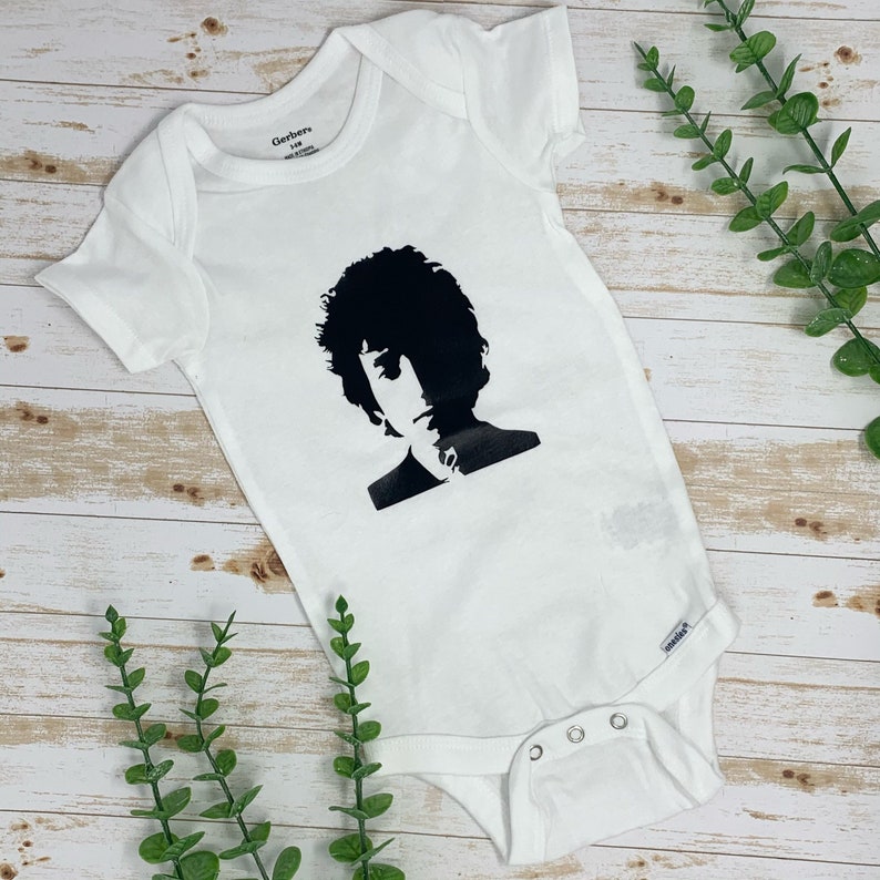 Bob Dylan Baby Bodysuit image 1