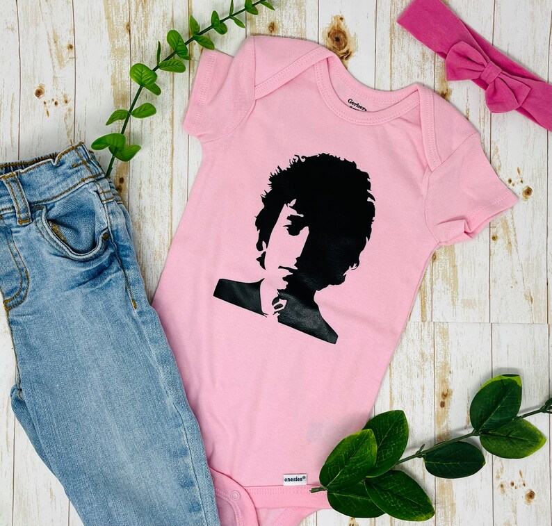 Bob Dylan Baby Bodysuit image 2