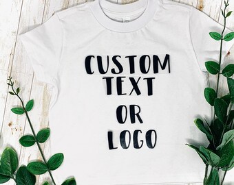 Custom Logo or Personalized Youth Shirt | Sizes 2T - Youth Large