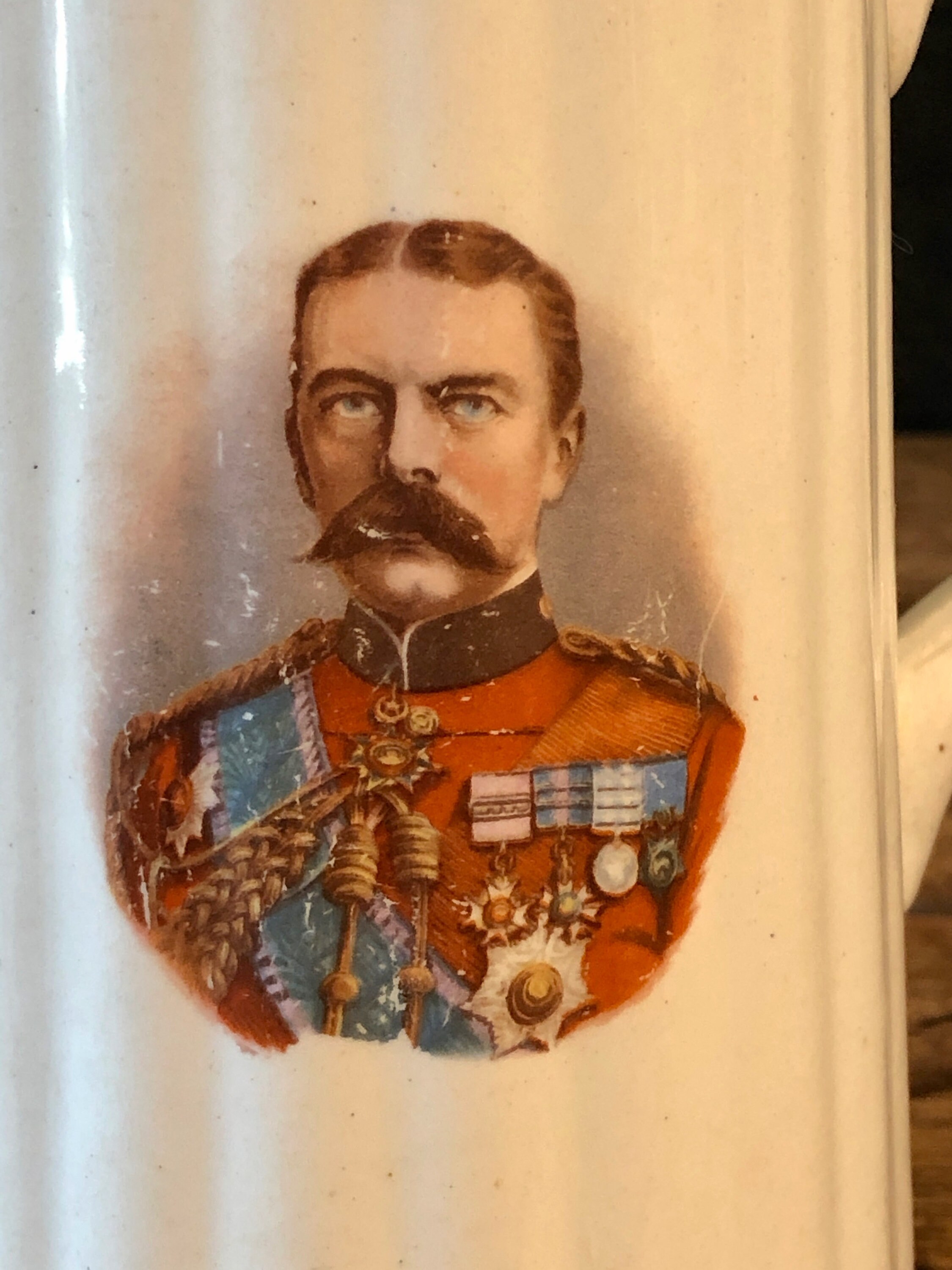 Ironstone Pitcher Lord Kitchener WWI Boer War Memorabilia Etsy