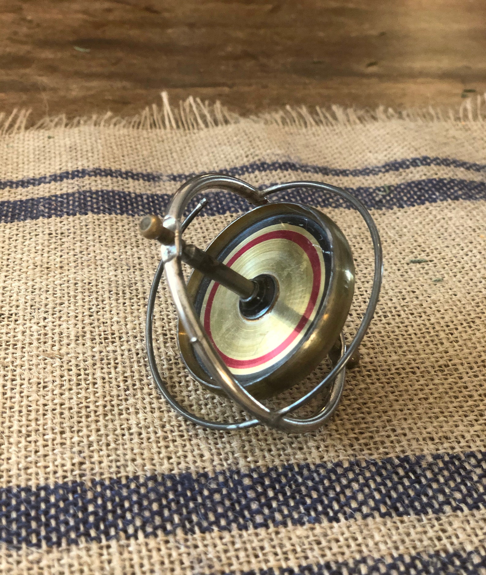 Gyroscope French Gyroscope Original Box 3 1/4 H x 2 Etsy