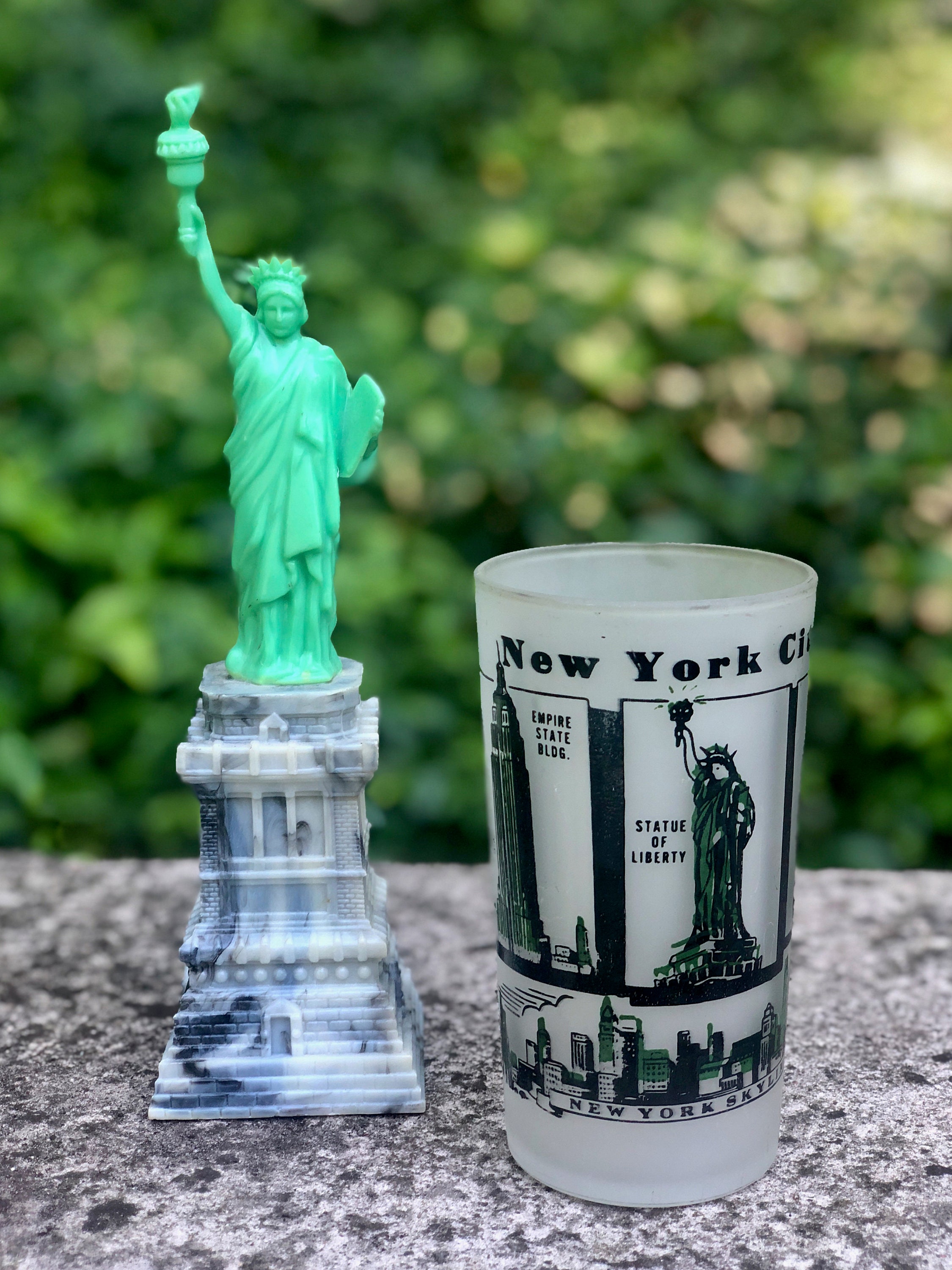 Statue of Liberty Souvenirs Set of Two Plastic Lady Liberty Etsy