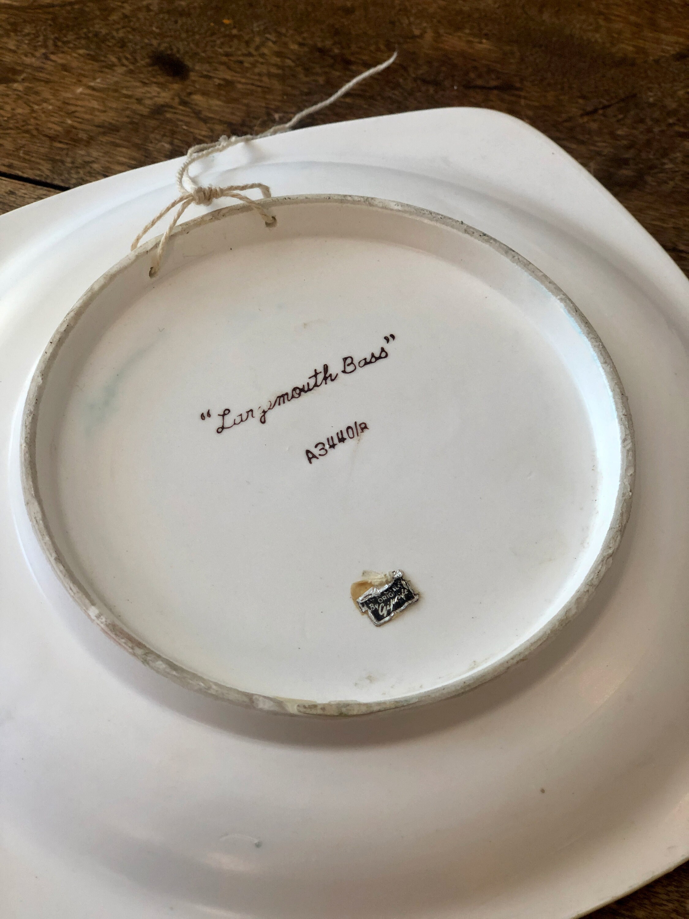 Fish Plate Wall Decor Largemouth Bass Three Dimensional Fish Etsy