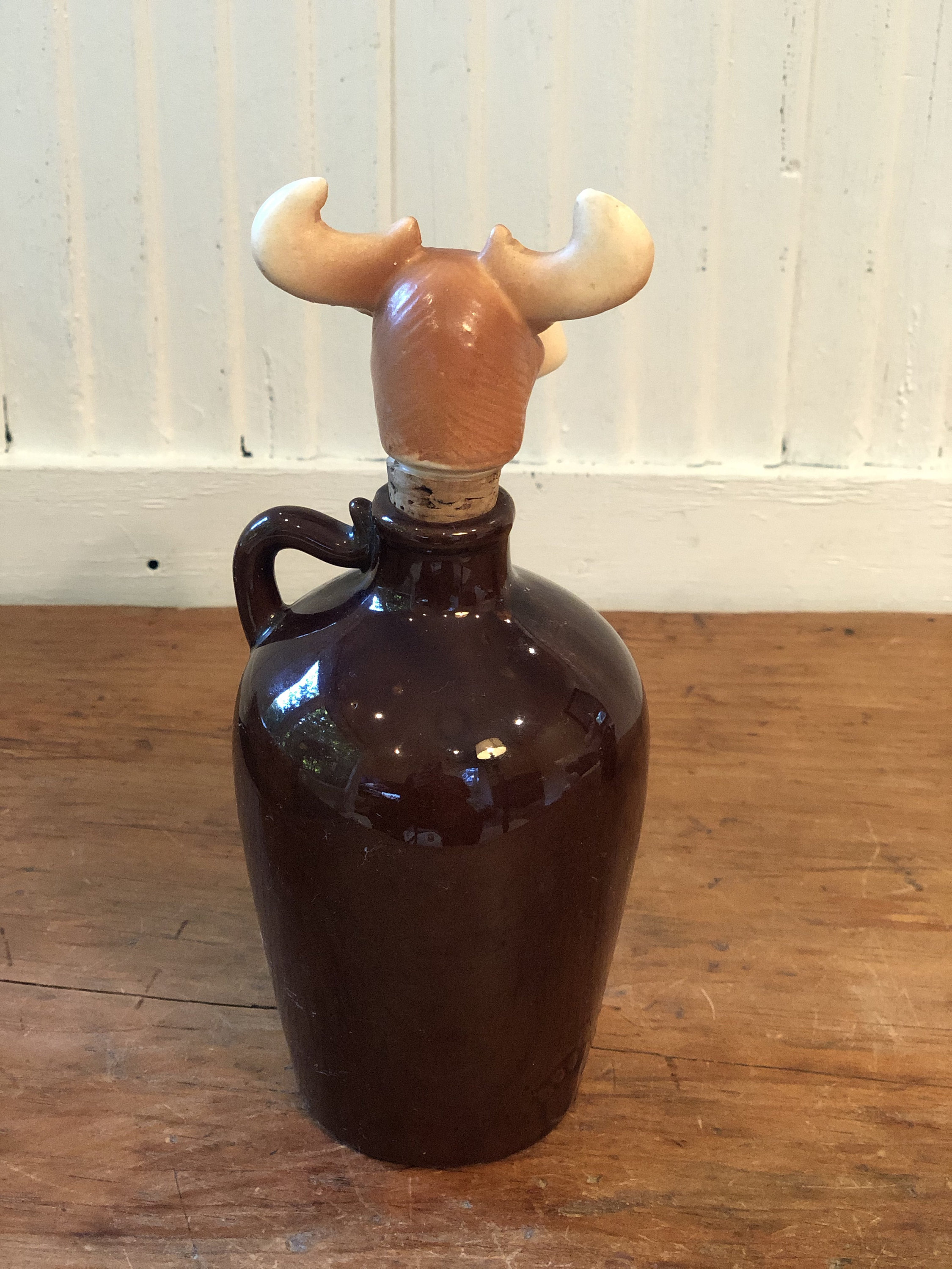 Moose Pottery Jug Moose Milk Canadian Moose Milk Etsy