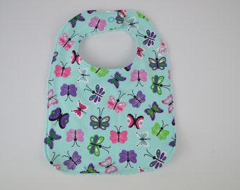 Bib Butterflies on Mint