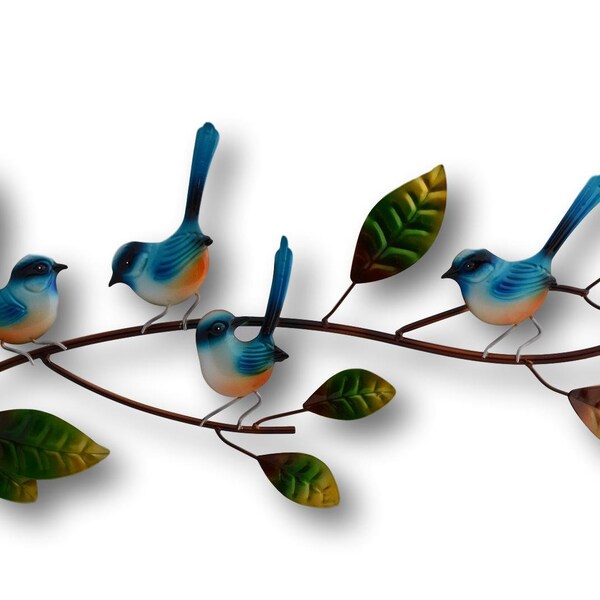 Metal Wall Art Birds - Etsy