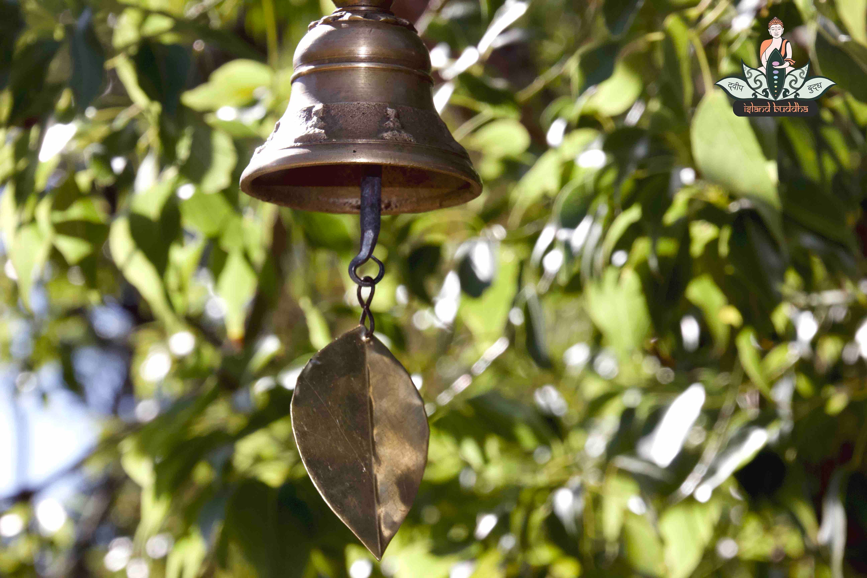 Large Brass Buddhist Bell Nepalese Wind Chime Hand Made In Etsy