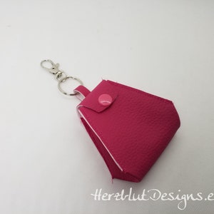 Schlüsselanhänger, Taschenbaumler,mini Täschchen mit Karabiner und Schlüsselring