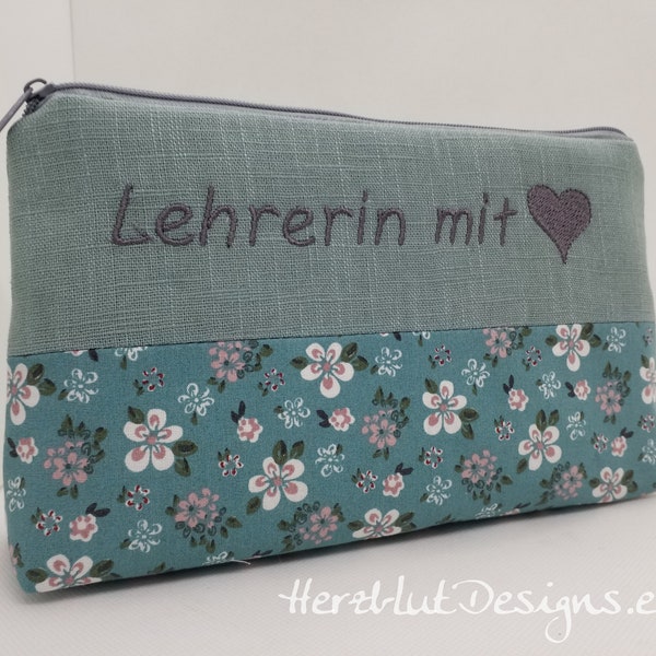 Lehrerin- Federmäppchen