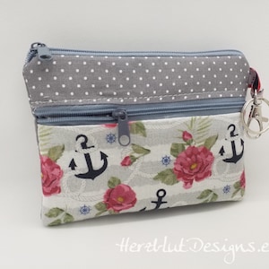 Kleine Täschchen, Organizer, Kosmetik,Karabiner,Schlüsselring