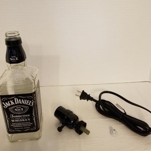 Jack Daniels 1.75L Bottle Lamp Kit. Minor Assembly Required.