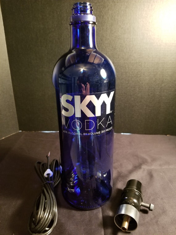 Skyy Vodka Bottle Lamp Kit