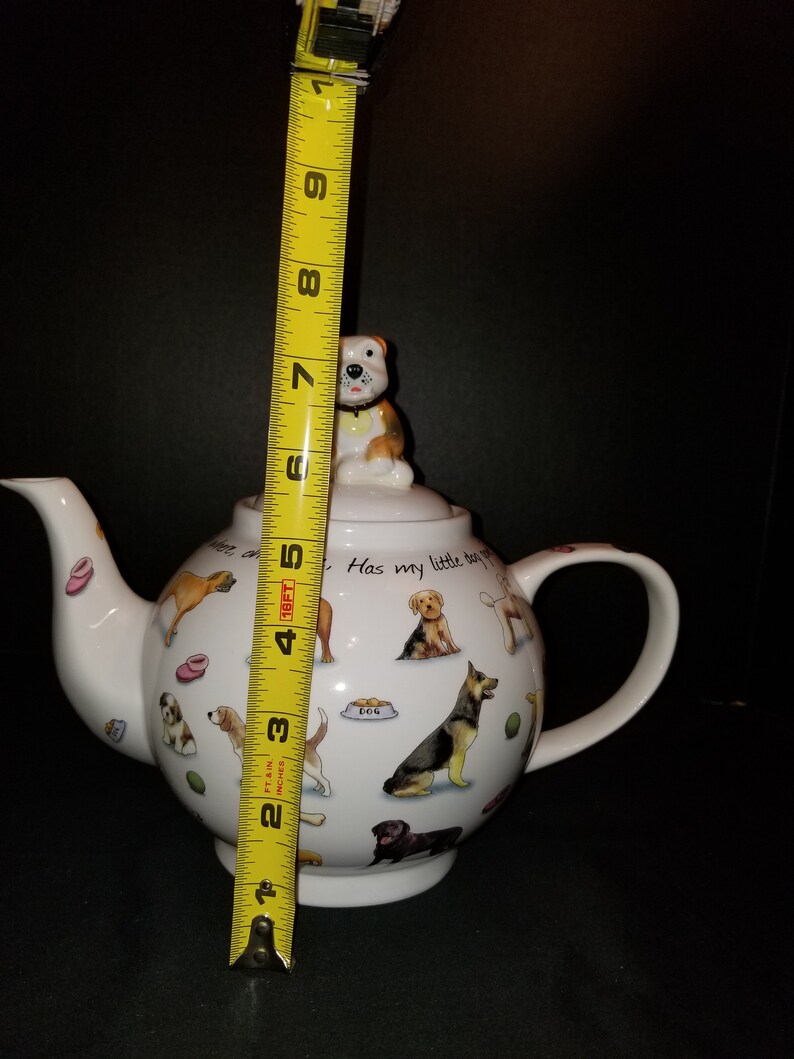 Mini Teapot /& Lid Man/'s Best Friend by CARDEW DESIGN