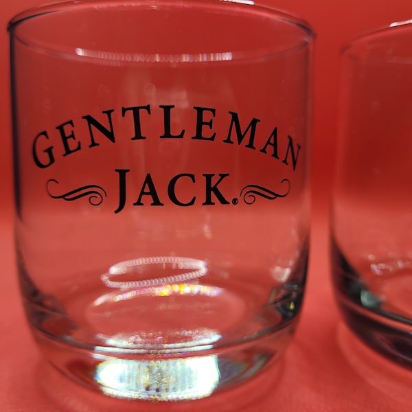 Set of 2 Jack Daniels Gentleman Jack Glasses