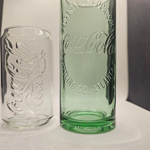 Variety of 2 Coca Cola Glasses
