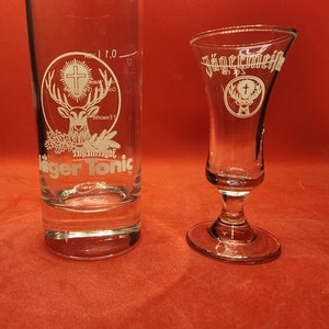 Pair of Jager, Jagermeister Glasses