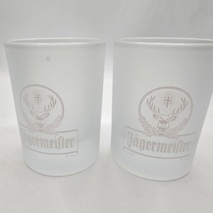 Set of 2 Jagermeister Shot Glasses