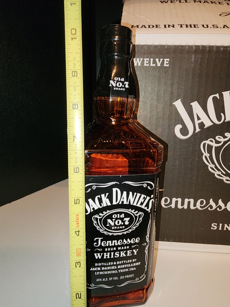 Jack Daniels 1 Liter Display Bottle. Fully Sealed and Un Opened. Etsy