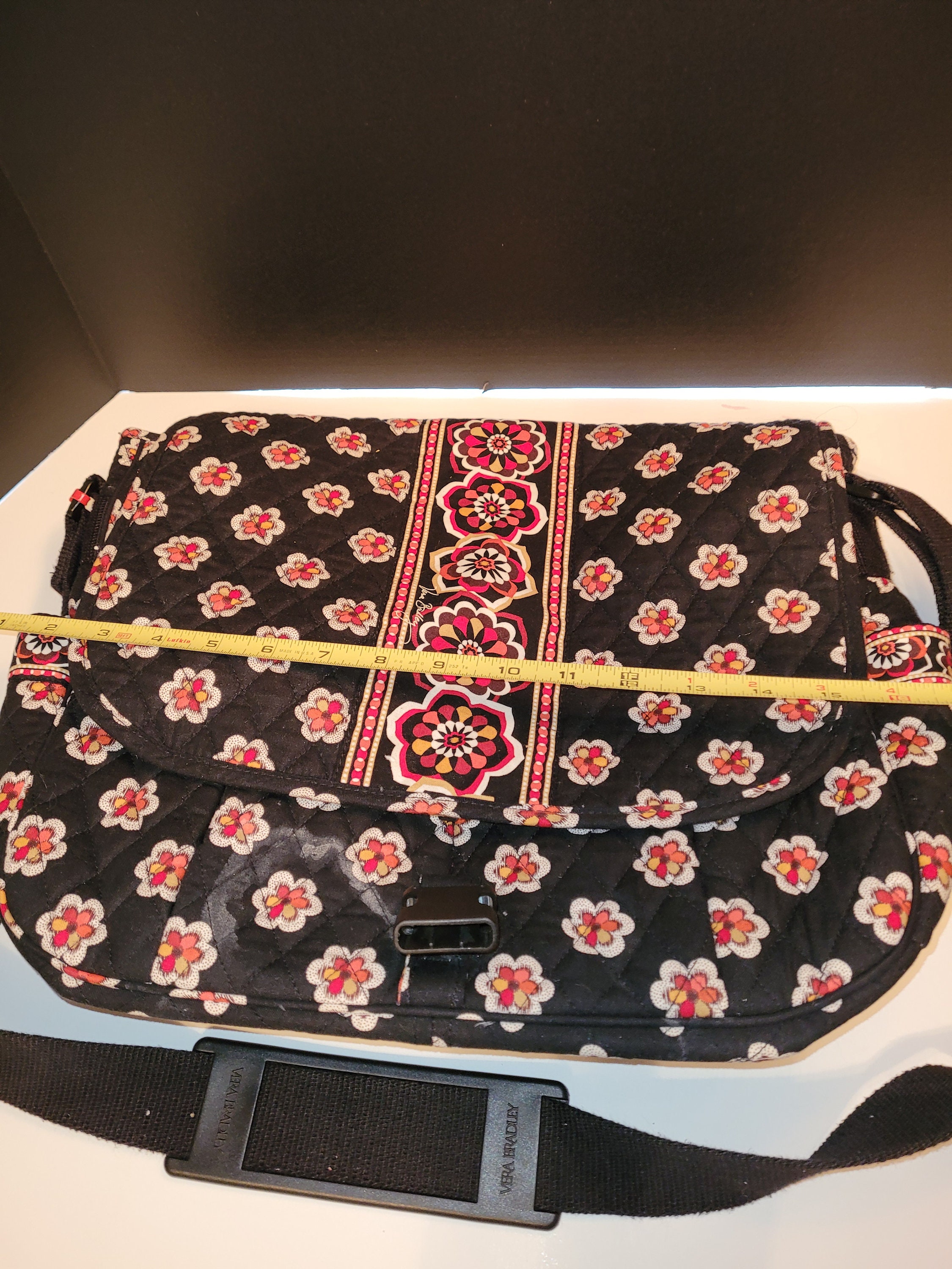 Vera Bradley Computer Bag Purse Bag gently Used Etsy