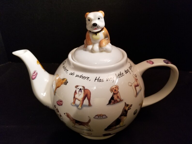 Mini Teapot /& Lid Man/'s Best Friend by CARDEW DESIGN
