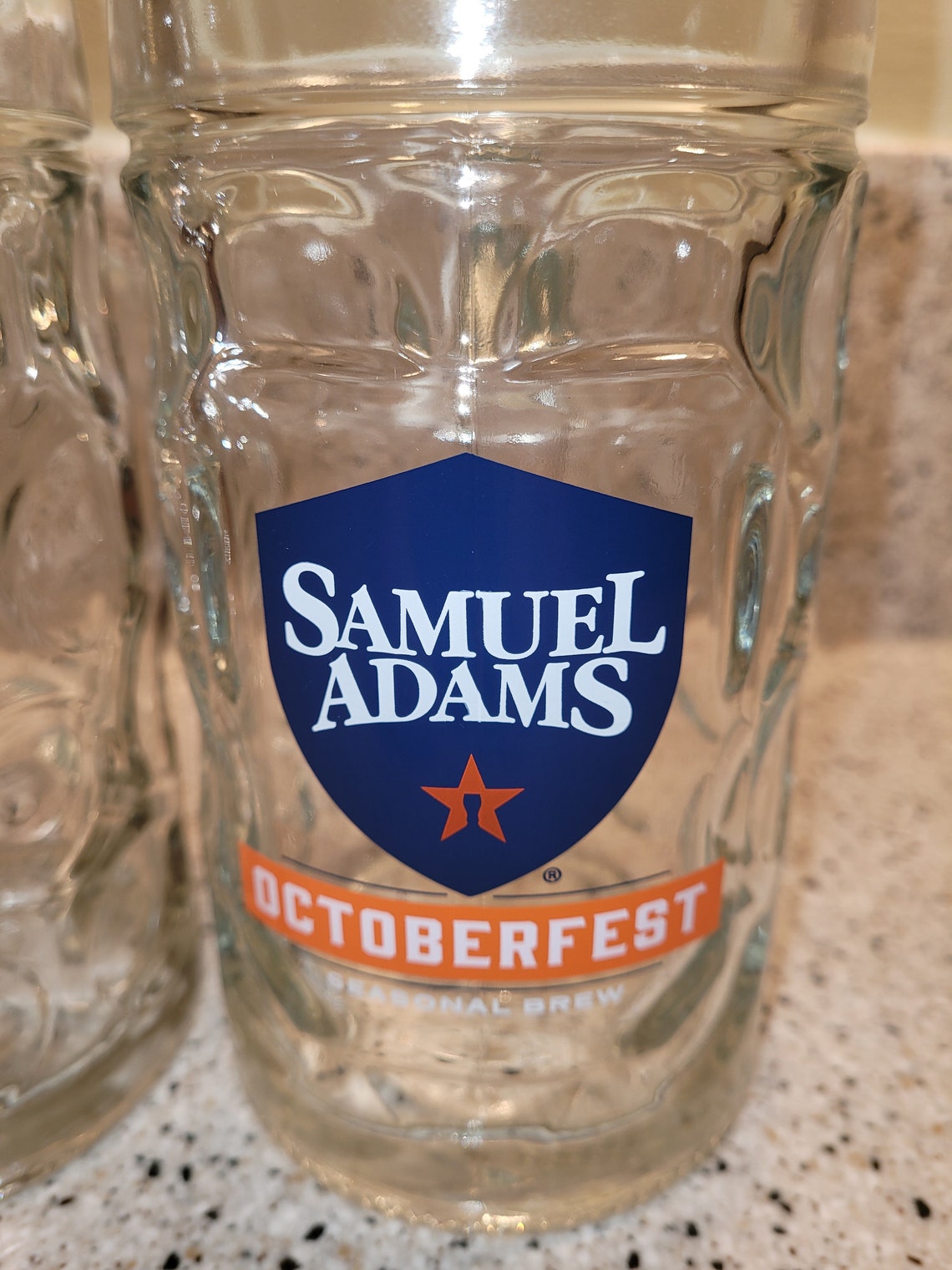 Set of 2 Samuel Adams Octoberfest Beer Mugs Steins Glasses Etsy