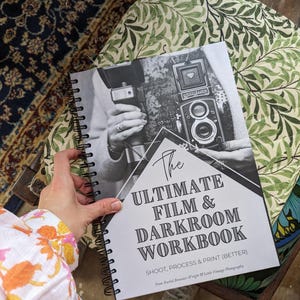 The Ultimate Film & Darkroom Workbook (PHYSICAL BOOK) - Photography Notebook/Journal