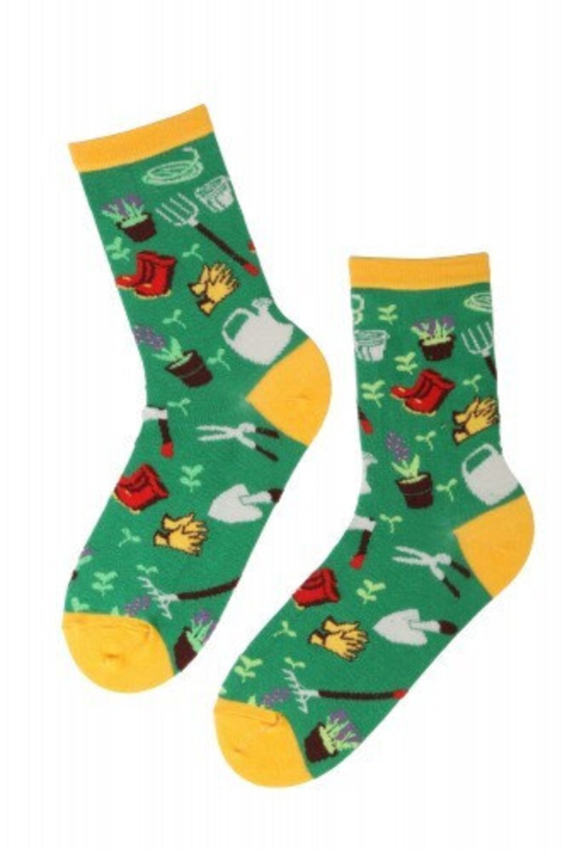 Gardening Socks Pair Fun Novelty Socks Gift 2 Sizes Etsy