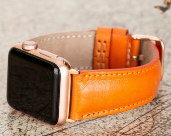 Leather Apple Watch Band | Etsy Leather Apple Watch Band | Etsy