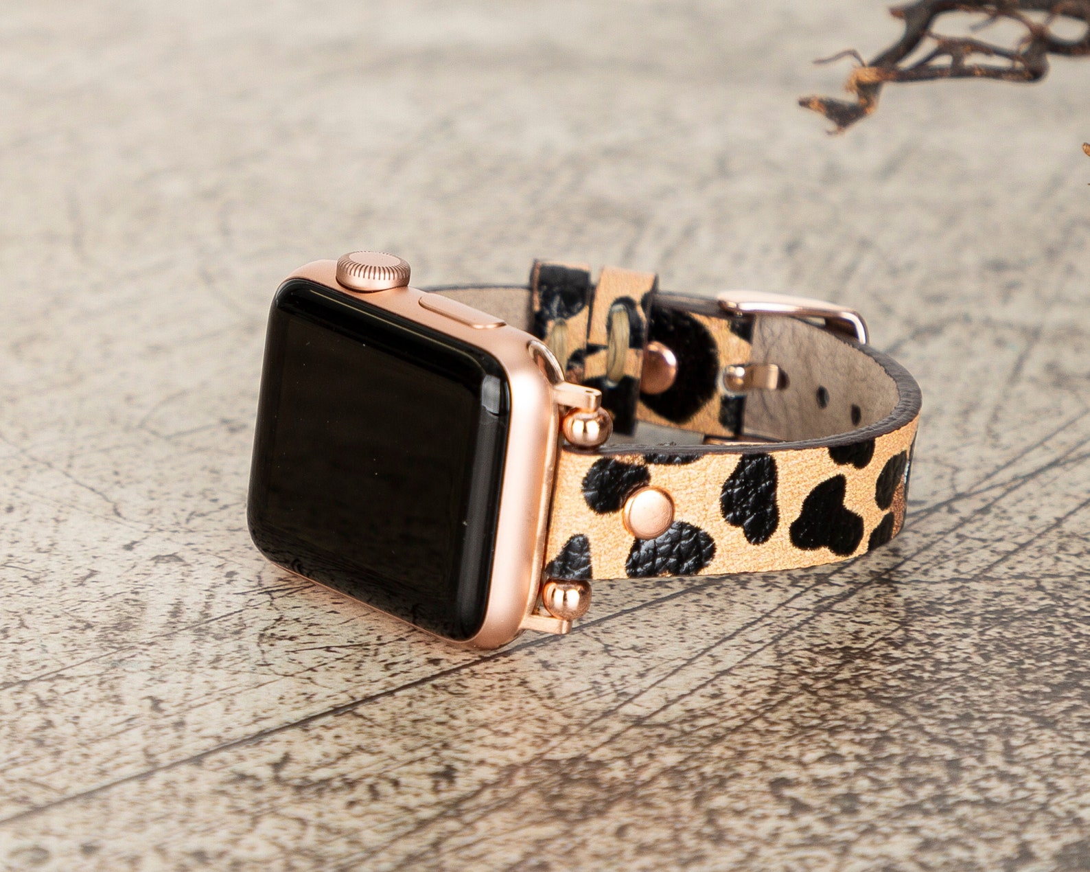 leopard apple watch band 44mm