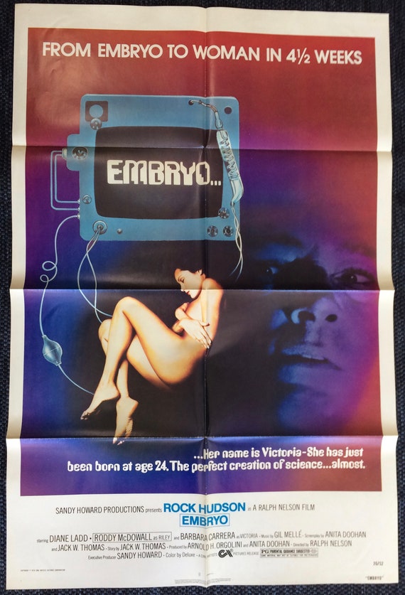1976 Movie Poster Embryo