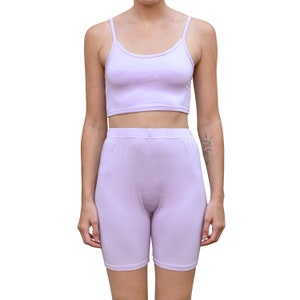 Lavender bike shorts discount