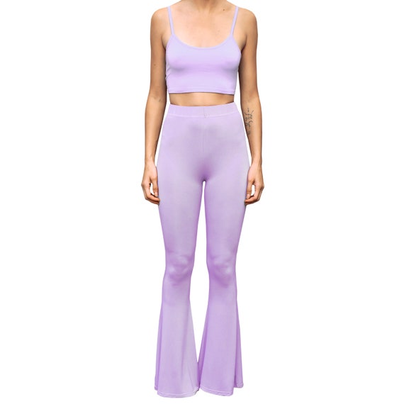 Bell Bottom Flare High Waisted Boho 