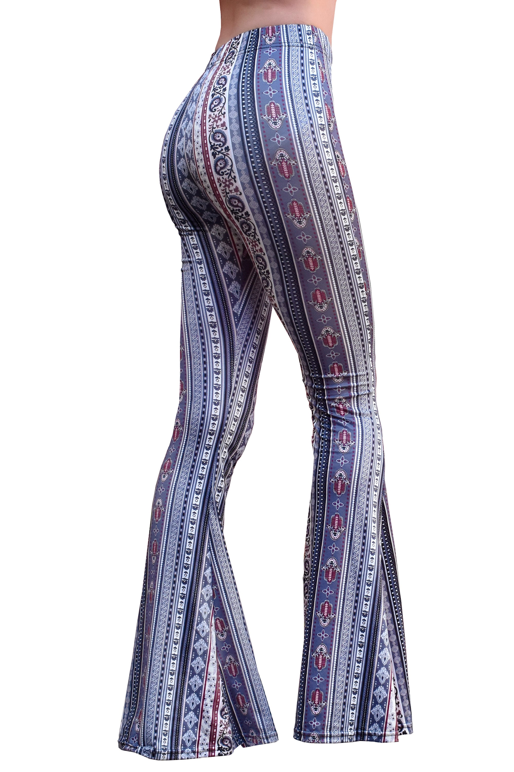 Bell Bottom Flare Stretch Yoga High 