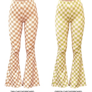 Bell Bottom Flare Stretch Yoga High Waisted Boho Floral Print Comfy 70s Hippie Bohemian Festival Legging Loungewear Pants image 4