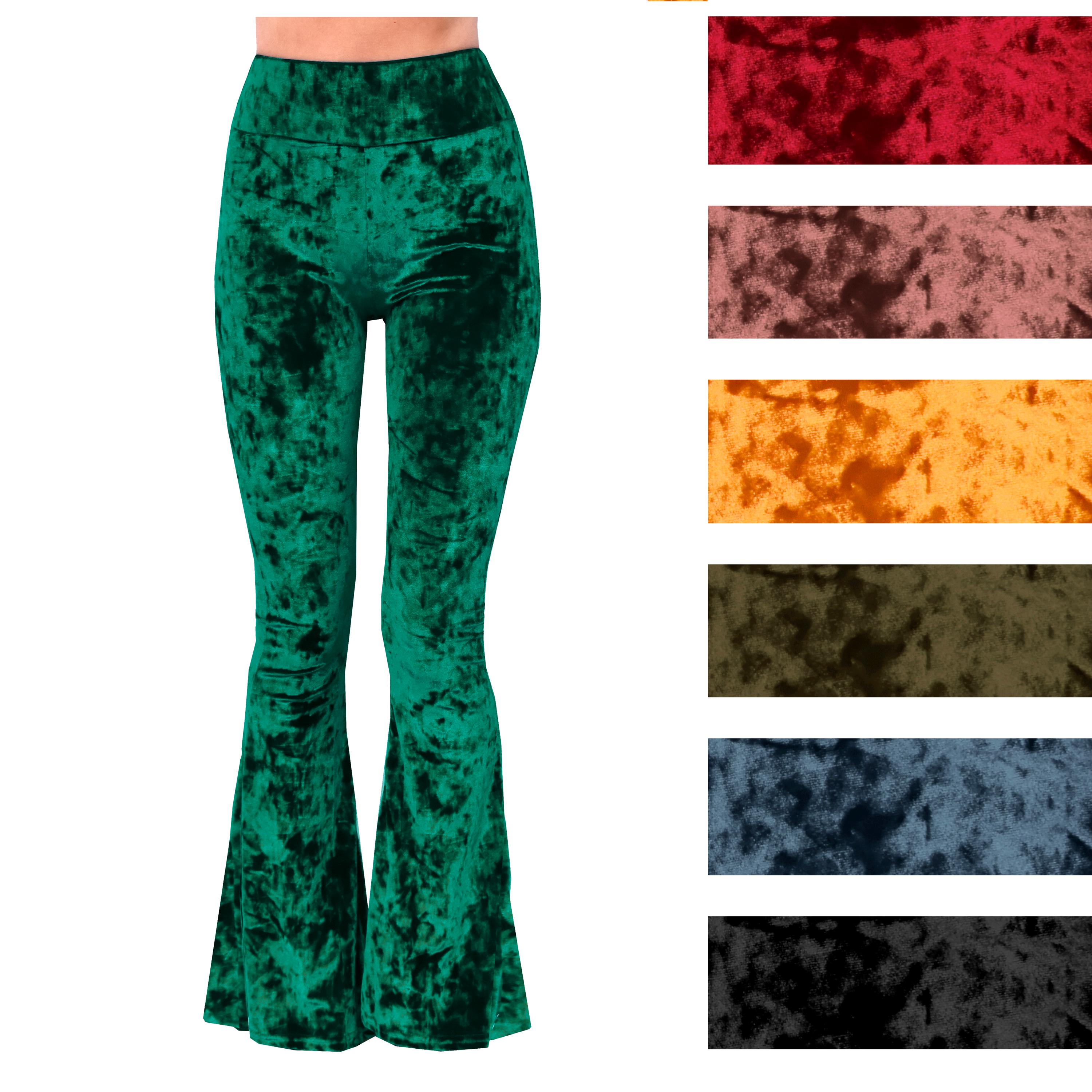 パンツ vintage cotton velvet flared pants Amazon.com: Velvet Flare Pants for Women Vintage 70s Cowgirl