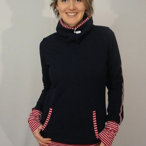 Collared sweater, maritime sweater, in several colors image 2