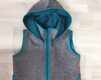 Taille M, gilet, gilet laine, gilet laine bouillie