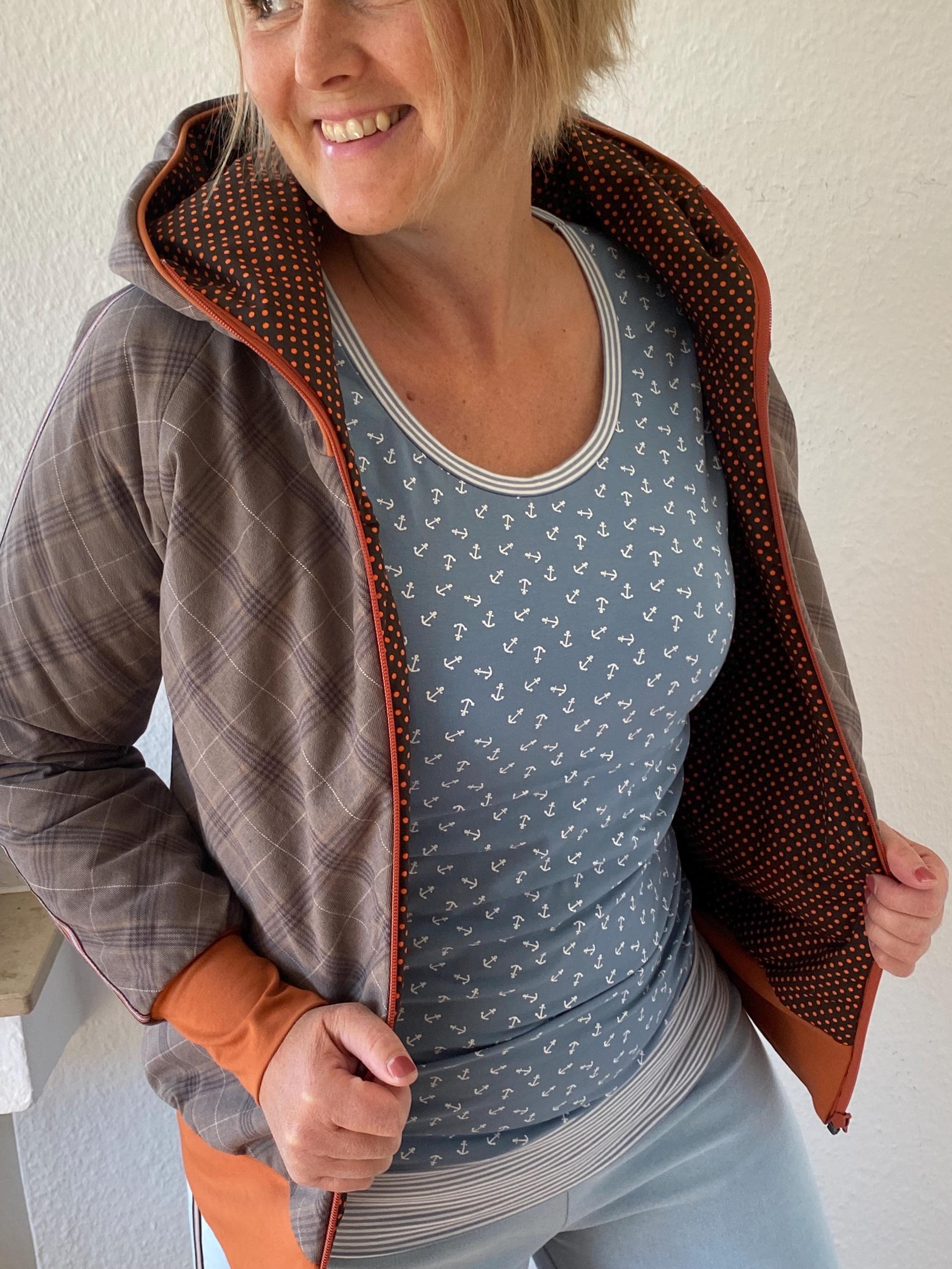 Karierte Jacke Schwarz WeiÃƒÂŸe Karo Jacke Karierte Jacke Damen