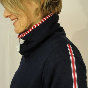 Collared sweater, maritime sweater, in several colors image 3