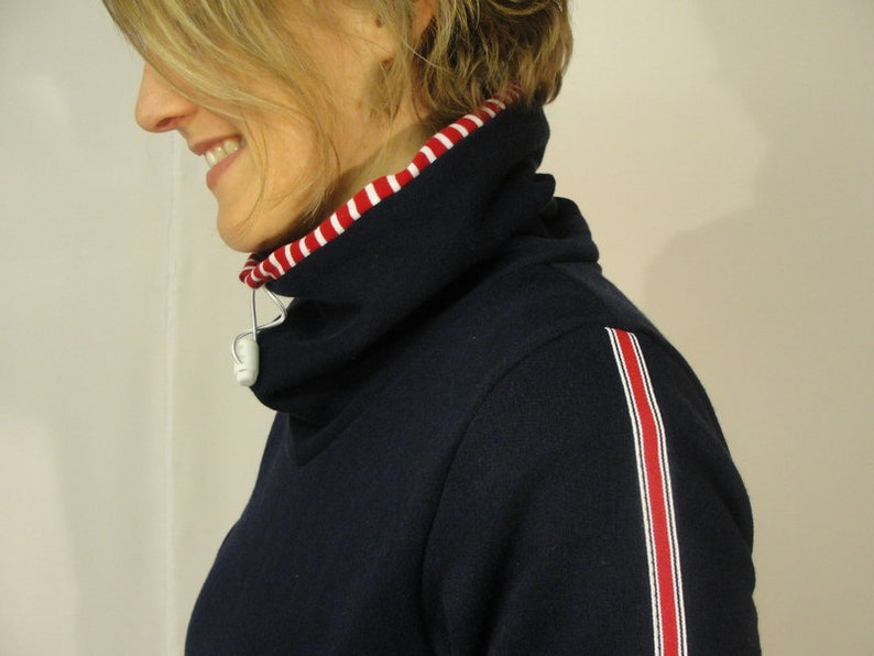 Collared sweater, maritime sweater, in several colors image 3