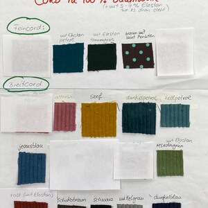Cord-Hose, Hose aus Breitcord, Pumphose in vielen Farben wählbar Bild 7