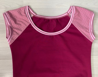 T-Shirt, Kurzarmshirt, Raglan Shirt, Ringelshirt